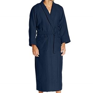 Superior 100% Cotton Terrycloth Robe-Medium-Unisex
